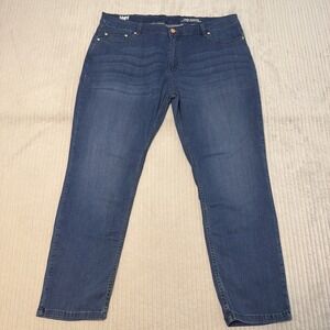 Mugsy Lake Shores Blue Jeans 42x30 Flex Stretch Blue Denim Preppy Style FLX3NLA
